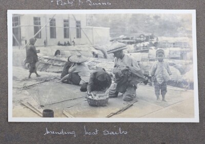 China 1920's Photograph Album Compiled by Crewman of SS Kiukiang, British Merchant Ship Operated by the China Navigation Company, which Transported People and Cargo along the Yangtze River - 38