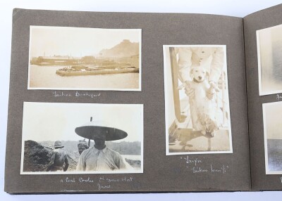 China 1920's Photograph Album Compiled by Crewman of SS Kiukiang, British Merchant Ship Operated by the China Navigation Company, which Transported People and Cargo along the Yangtze River - 41
