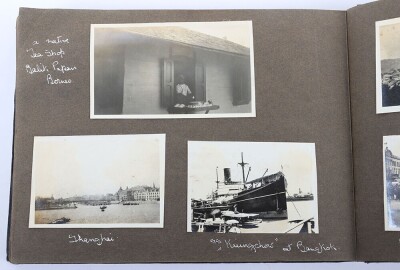 China 1920's Photograph Album Compiled by Crewman of SS Kiukiang, British Merchant Ship Operated by the China Navigation Company, which Transported People and Cargo along the Yangtze River - 50