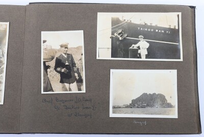 China 1920's Photograph Album Compiled by Crewman of SS Kiukiang, British Merchant Ship Operated by the China Navigation Company, which Transported People and Cargo along the Yangtze River - 55