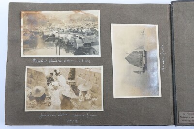 China 1920's Photograph Album Compiled by Crewman of SS Kiukiang, British Merchant Ship Operated by the China Navigation Company, which Transported People and Cargo along the Yangtze River - 58