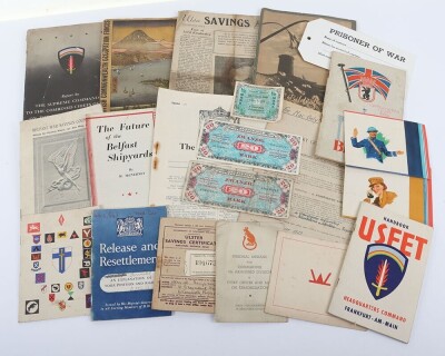 WW2 British Booklets and Publications.
