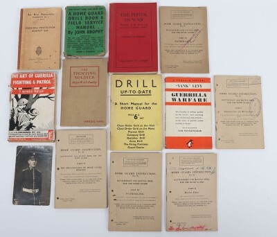 WW2 Home Guard and ARP Training Manuals and Drill Booklets.