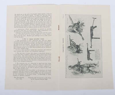 WW2 Home Guard & Local Defence Volunteers, Training Manuals for 'German Parachute Troops'. - 3