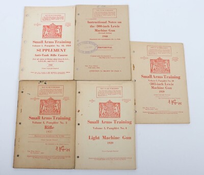 WW2 British Small Arm Training Manuals and Civil Defence Publications. - 4