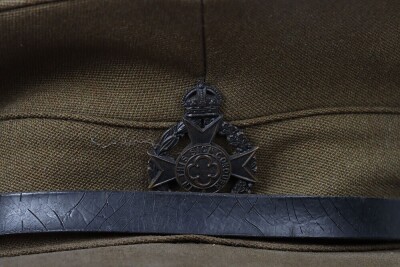 WW2 Royal Army Chaplains Department Officers Peaked Cap - 2