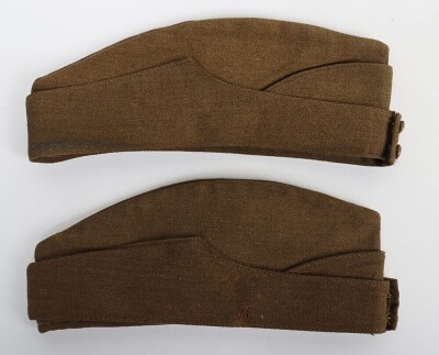 WW2 Ulster Home Guard Side Caps, Two Examples. - 6