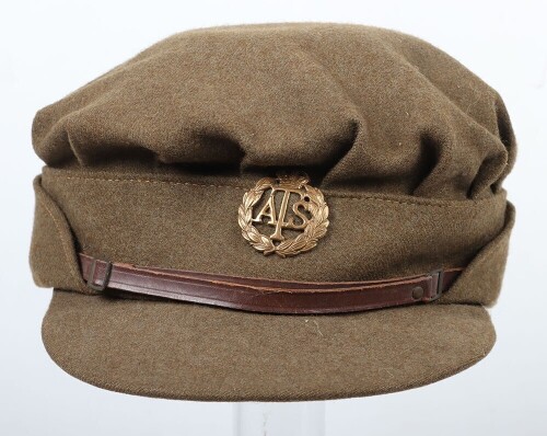 WW2 ATS Other Ranks Peaked Cap, 1942 Dated.