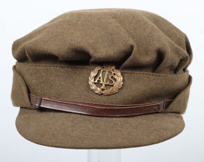 WW2 ATS Other Ranks Peaked Cap, 1942 Dated.