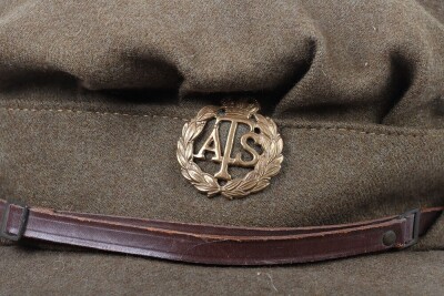 WW2 ATS Other Ranks Peaked Cap, 1942 Dated. - 2