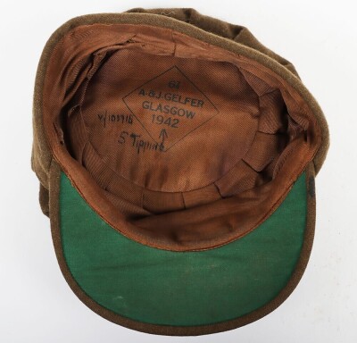WW2 ATS Other Ranks Peaked Cap, 1942 Dated. - 5