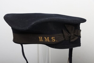 WW2 Royal Navy Rating Caps, Two Examples. - 2