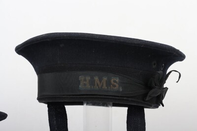 WW2 Royal Navy Rating Caps, Two Examples. - 3