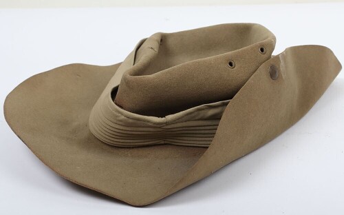 WW2 British Army Slouch Hat, 1943 dated.