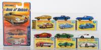 Six Matchbox Superfast Wheels Boxed Models