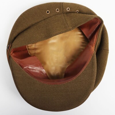 WW2 British Officers Side Cap and Peaked Cap. - 7