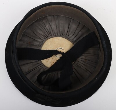 WW2 Royal Navy Officers Peaked Cap & Naval Ratings Cap. - 7