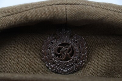 WW2 British Officers Peaked Caps, Staff Officers and Royal Engineers Examples. - 2