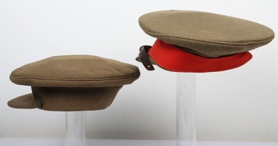 WW2 British Officers Peaked Caps, Staff Officers and Royal Engineers Examples. - 4