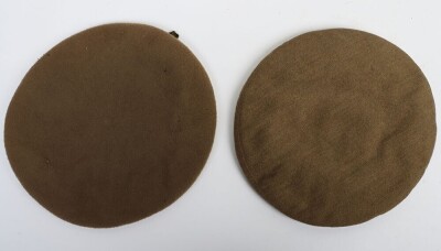 WW2 British Berets, General Service and Officers Examples. - 6