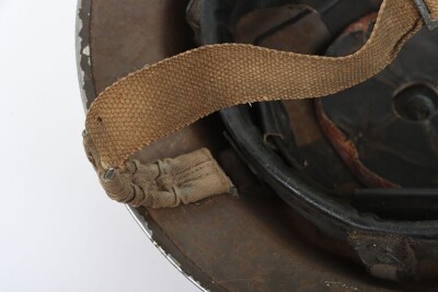 WW2 British Home Front Senior Fire Guard's Mk.II Helmet. - 8