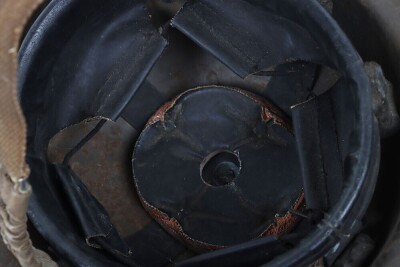 WW2 British Home Front Senior Fire Guard's Mk.II Helmet. - 9