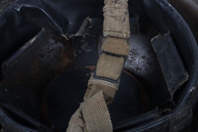 WW2 British Civil Defence Mk.II Steel Helmet. - 9