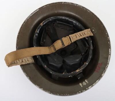 WW2 British Home Front, National Fire Service Mk.II Helmet. - 6