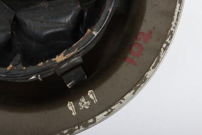 WW2 British Home Front, National Fire Service Mk.II Helmet. - 7