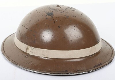WW2 British Home Front Mk.II Steel Helmet. - 4