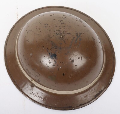 WW2 British Home Front Mk.II Steel Helmet. - 5