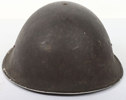 WW2 British MK.III Steel Combat 'Turtle' Helmet.