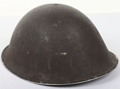 WW2 British MK.III Steel Combat 'Turtle' Helmet. - 4