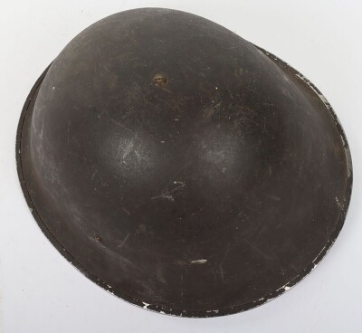 WW2 British MK.III Steel Combat 'Turtle' Helmet. - 5