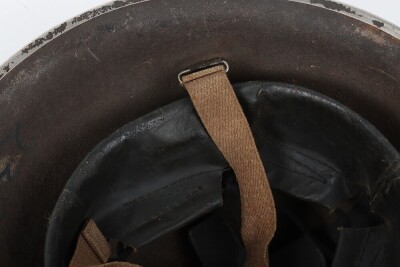 WW2 British MK.III Steel Combat 'Turtle' Helmet. - 7