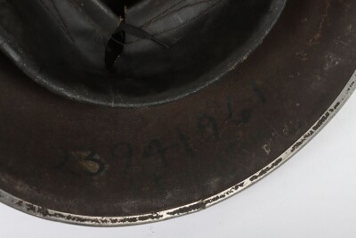WW2 British MK.III Steel Combat 'Turtle' Helmet. - 8