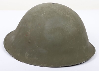 WW2 British Mk.III Steel Combat 'Turtle' Helmet. - 2