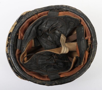 WW2 British/Canadian Tankers (HCRAC) Helmet, Crash, Royal Armoured Corps. - 4