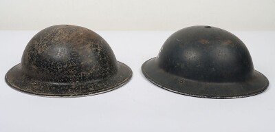 WW2 British Police & Royal Ulster Constabulary Mk.II Helmets. - 2