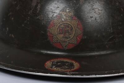 WW2 British Home Front Fire Service Mk.II Helmets, Two Examples - 2