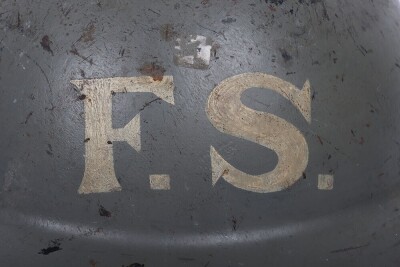 WW2 British Home Front Fire Service Mk.II Helmets, Two Examples - 3