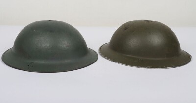 Two WW2 British Mk.II Steel Helmets. - 2
