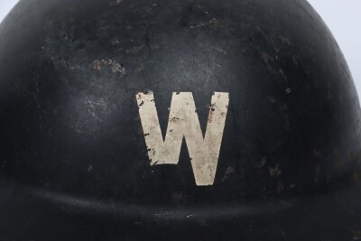 WW2 British Home Front, Warden's Helmet & Private Purchase Helmet. - 2