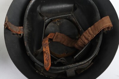 WW2 British Home Front Bakelite Helmet & Cromwell Protector Helmet. - 7