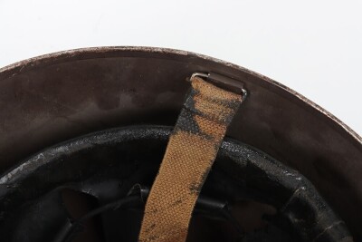 British Armoured Crews Steel Helmet. - 5