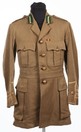 WW1 British Devonshire Regiment Officers Cuff Rank Tunic