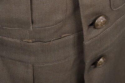 WW1 British Devonshire Regiment Officers Cuff Rank Tunic - 7