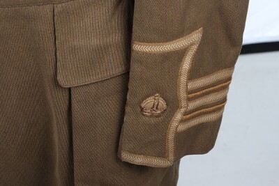 WW1 British Devonshire Regiment Officers Cuff Rank Tunic - 8