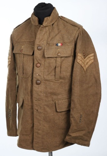 WW1 British 02 Pattern Service Dress Tunic, Royal Engineers.