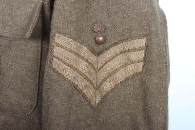 WW1 British 02 Pattern Service Dress Tunic, Royal Engineers. - 6